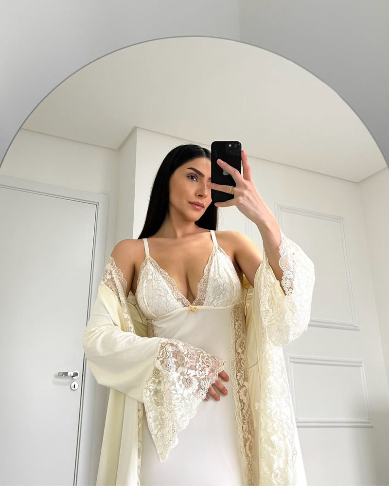 Conjunto J’adore Camisola Longa + Calcinha