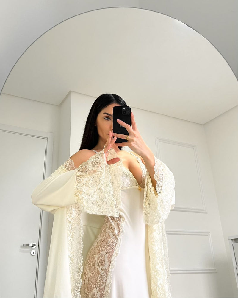 Conjunto J’adore Camisola Longa + Calcinha