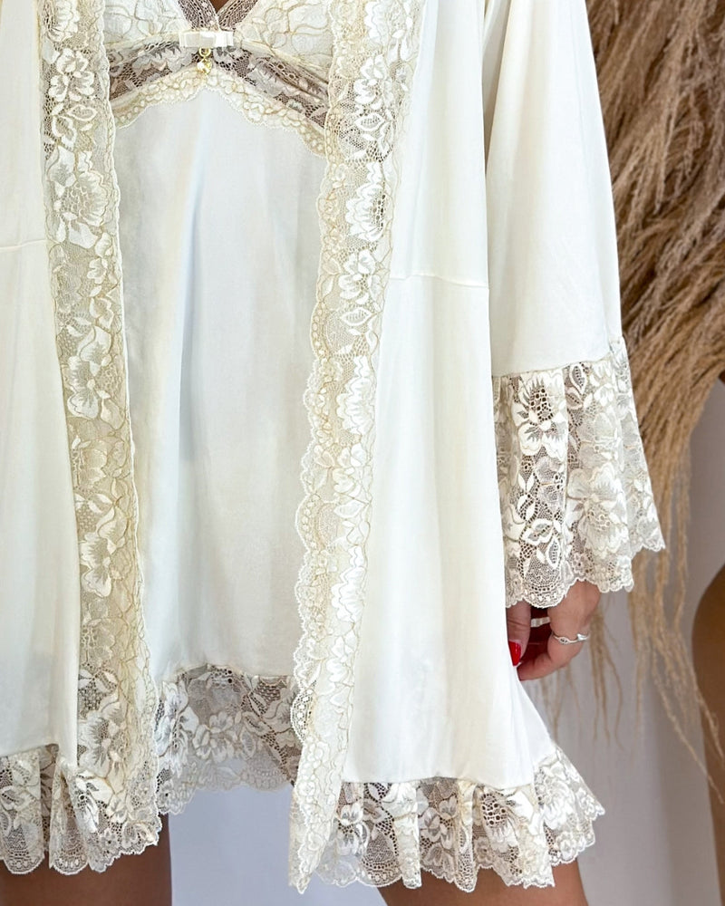 Conjunto J’adore Camisola + Robe e Calcinha
