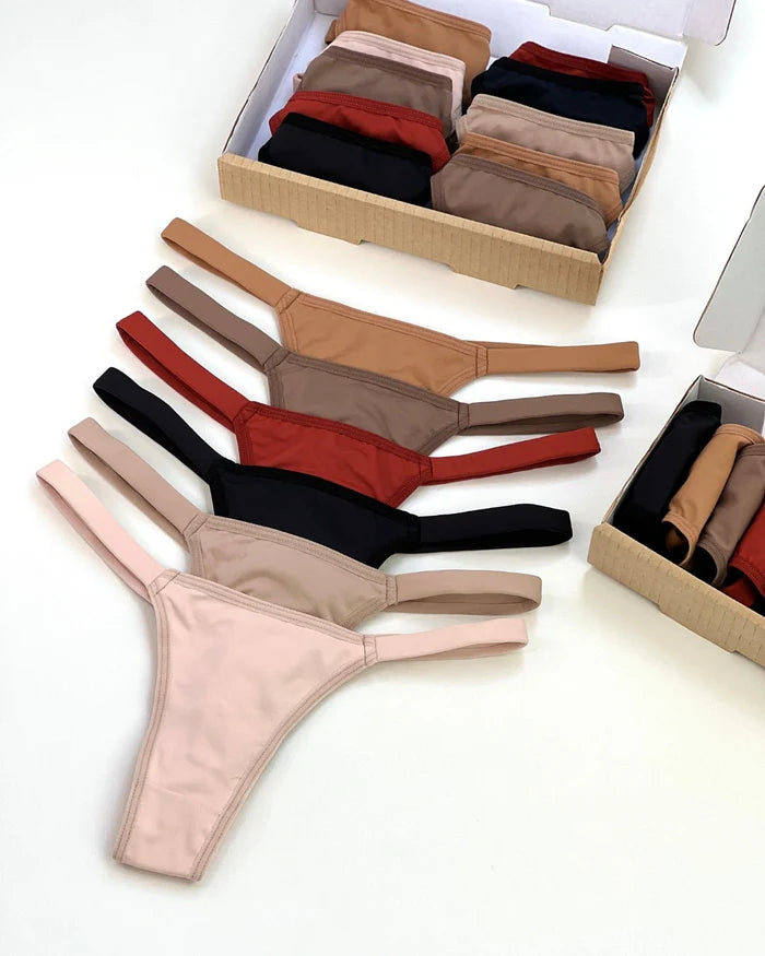 Combo Leve 10 e Pague 8 - Calcinhas Em Microfibra Mocha Mousse
