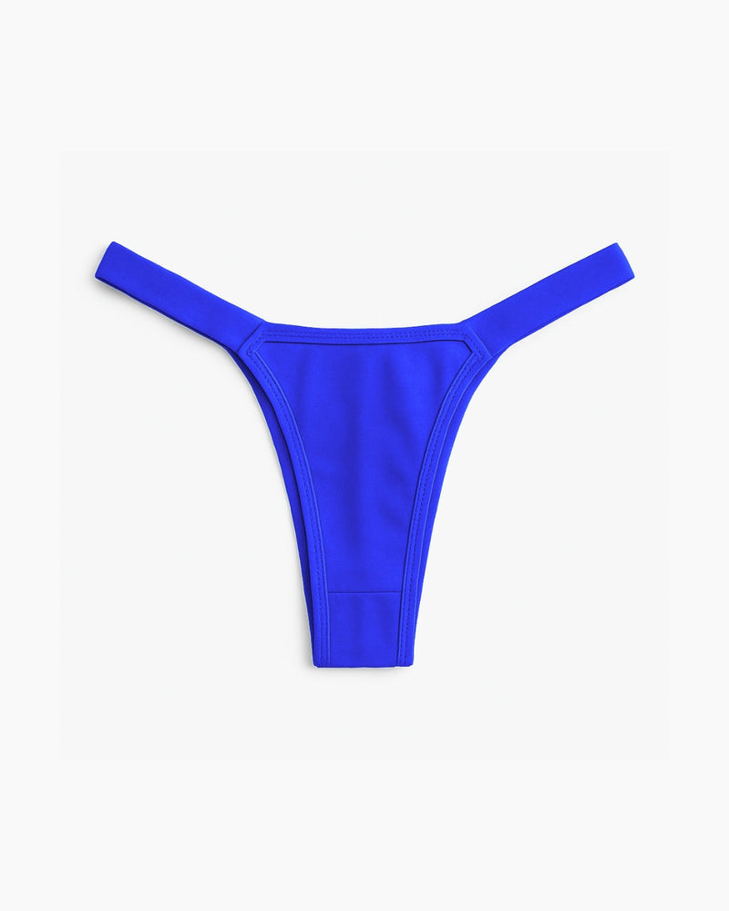 Calcinha Classic em Microfibra - Azul Lace