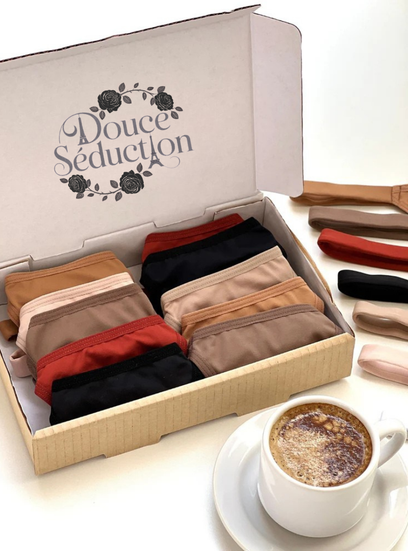 Combo Leve 10 e Pague 8 - Calcinhas Em Microfibra Mocha Mousse