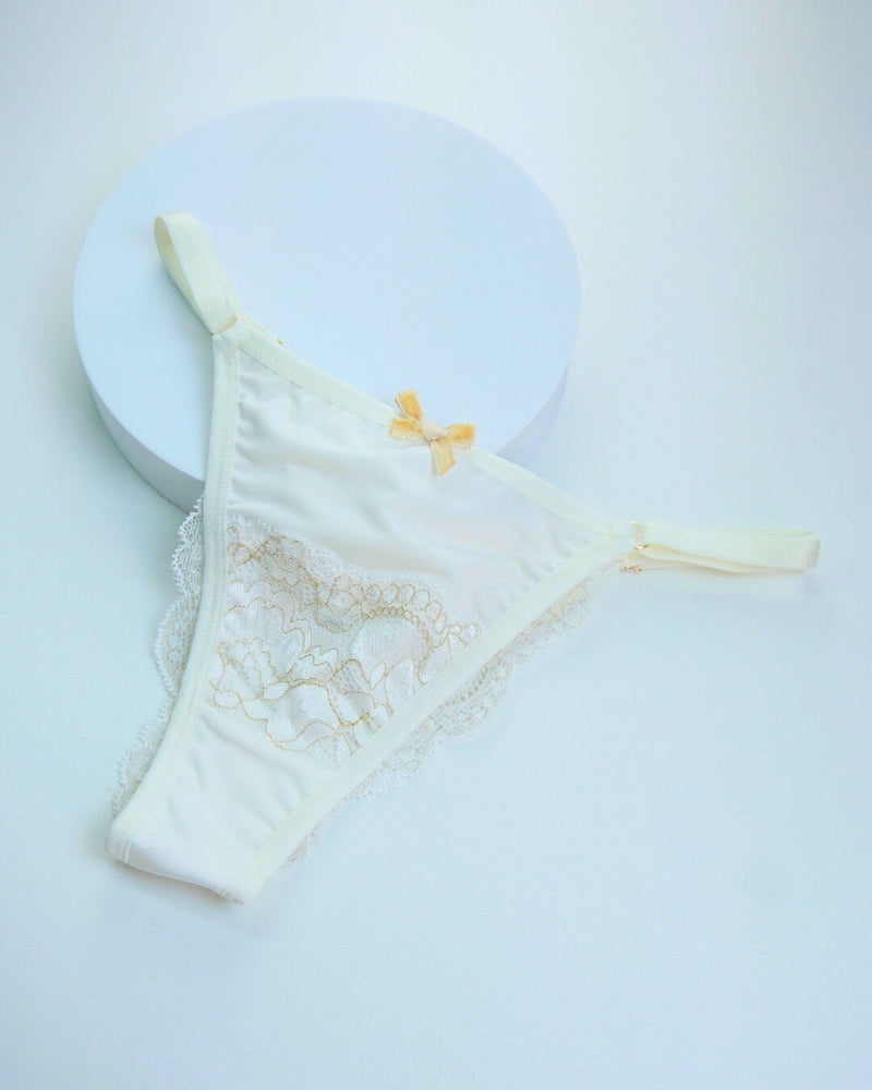 Calcinha J’adore em Microfibra com Renda e Regulagem